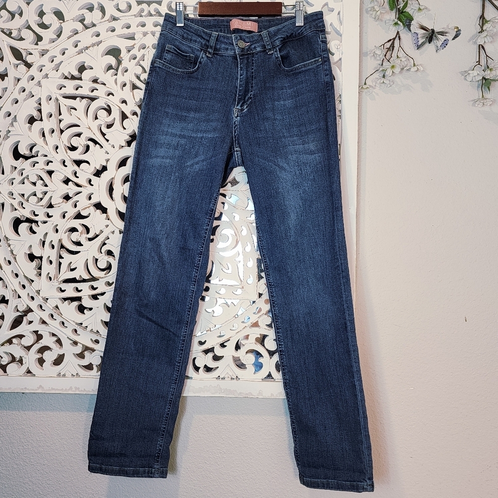 PARAMI JEANS LOOSE LEG HIGH WAIST AIR BLUE FROM TURKEY WOMENS SIZE  EU W:36 L:30 - Picture 7 of 14